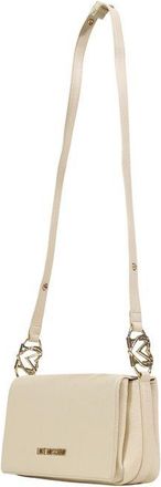 Love Moschino Womens Polyurethane Shoulder Bag Beige
