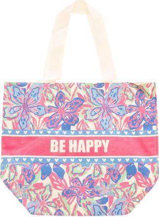 Zwillingsherz Tragetasche ZWILLINGSHERZ, Damen, Gr. B/H/T: 38cm x 45cm x 17cm, royalblau, Canvas, Baumwolle, Kunstfaser, Taschen Tragetasche, Stofftasche mit Henkel