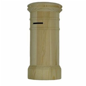 Trade Shop Trade Shop - Salvadanaio Forma Torre Tappo In Gomma Decoupage Monete Banconote Idea Regalo