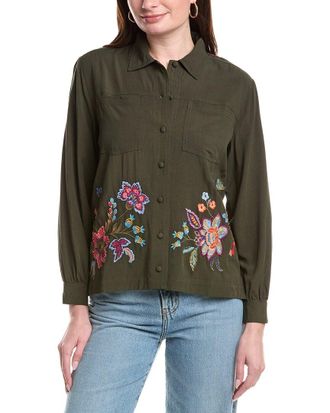 Johnny Was Noire Shirt