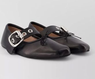 Vivienne Westwood leather ballerina shoes