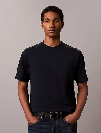 Calvin Klein Camiseta Con Logo En La Cinta