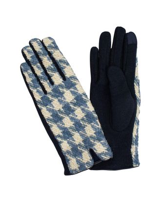 MARCUS ADLER Houndstooth Jersey Gloves