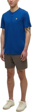 tentree Baker Henley in Nightfall at Nordstrom, Size Xx-Large
