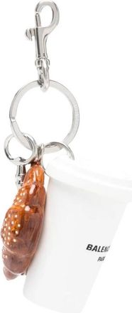 Balenciaga Koffiekop Sleutelhanger - Dames - Sleutelhangers & Tashangers - Veelkleurig - ONE Size - Accessoires