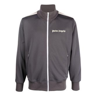 Palm Angels FW22 Classic Track Jacket Grey Off White PMBD001F22FAB0020703