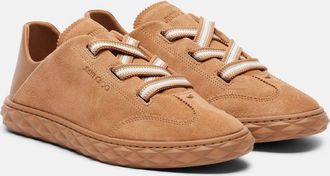 Jimmy Choo London Diamond Light Flex suede sneakers