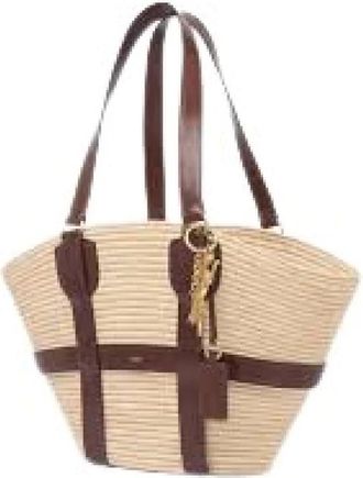 Chloé Dames, Tassen, Beige, Maat: ONE Size Leer