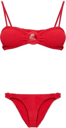 Hunza G Misty Bikini - Dames - Bikinis - Rood - ONE Size - Badmode