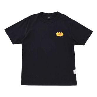 New Balance Essentials Reimagined Cotton Jersey Short Sleeve T-shirt Asia Sizing Black MT31523-BK