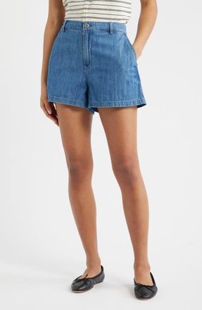Madewell Zoe High Waist Shorts in Ullman Wash at Nordstrom, Size 00