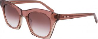 DKNY Womens DK541S-265 DK541S 51 265 Sunglasses - Pink - One Size