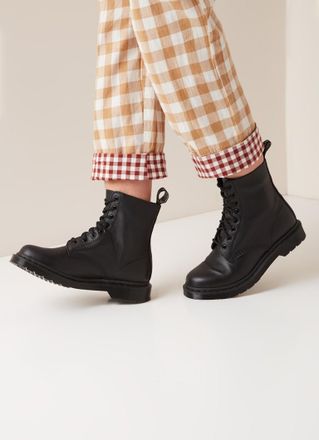 Dr. Martens 1460 Pascal Mono biker boot van leer