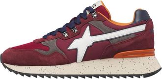 W6YZ Yak-M. Sneakers - Heren - Sneakers - Rood - 44 EU - Su&egrave;de - Schoenen
