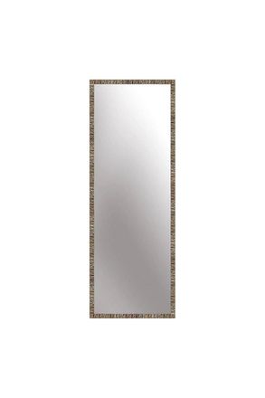 Nielsen Design Florentina Wall Mirror With Mosaic Design Frame, 50 x 150cm in Bronze | Size: 50 x 150 cm