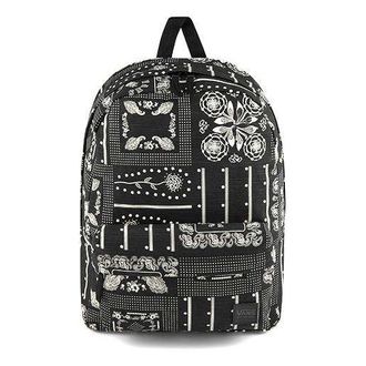 Vans Fashion Printed Backpack Black White VN00021MCQ8