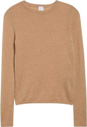 Eleventy Semisheer Cashmere Crewneck Sweater in 04Nn Camel at Nordstrom, Size X-Small