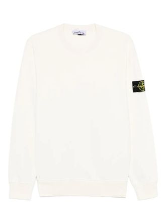Stone Island Sweater met ronde hals - Beige