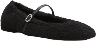 Stuart Weitzman Lennox Shearling Flat