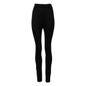 Dolce & Gabbana Skinny Trousers, female, Black, Size: S Leggings Pants