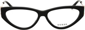 Guess GU2911 Cat Eye Acetate Eyeglasses - Black