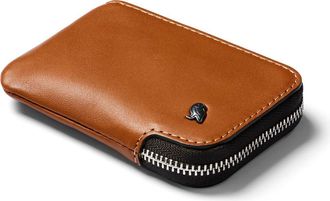 Bellroy Leather Card Pocket in Caramel at Nordstrom