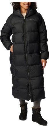 Columbia Puffect II Long Jacket Mantel f&uuml;r Damen | schwarz