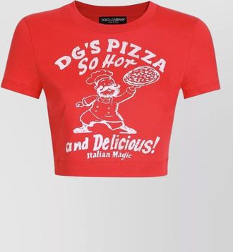 Dolce & Gabbana printed cotton jersey t-shirt