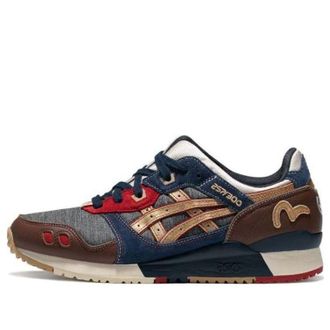 Asics Gel-Lyte 3 300 x EVISU Grey Blue Dark Brown 1203A301-500