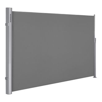 Songmics Toldo lateral de 160 x 400 cm de color gris