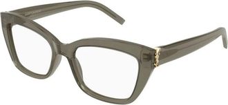 Saint Laurent M117 008 - Dames - Brillen - Bruin - 53 MM - Accessoires