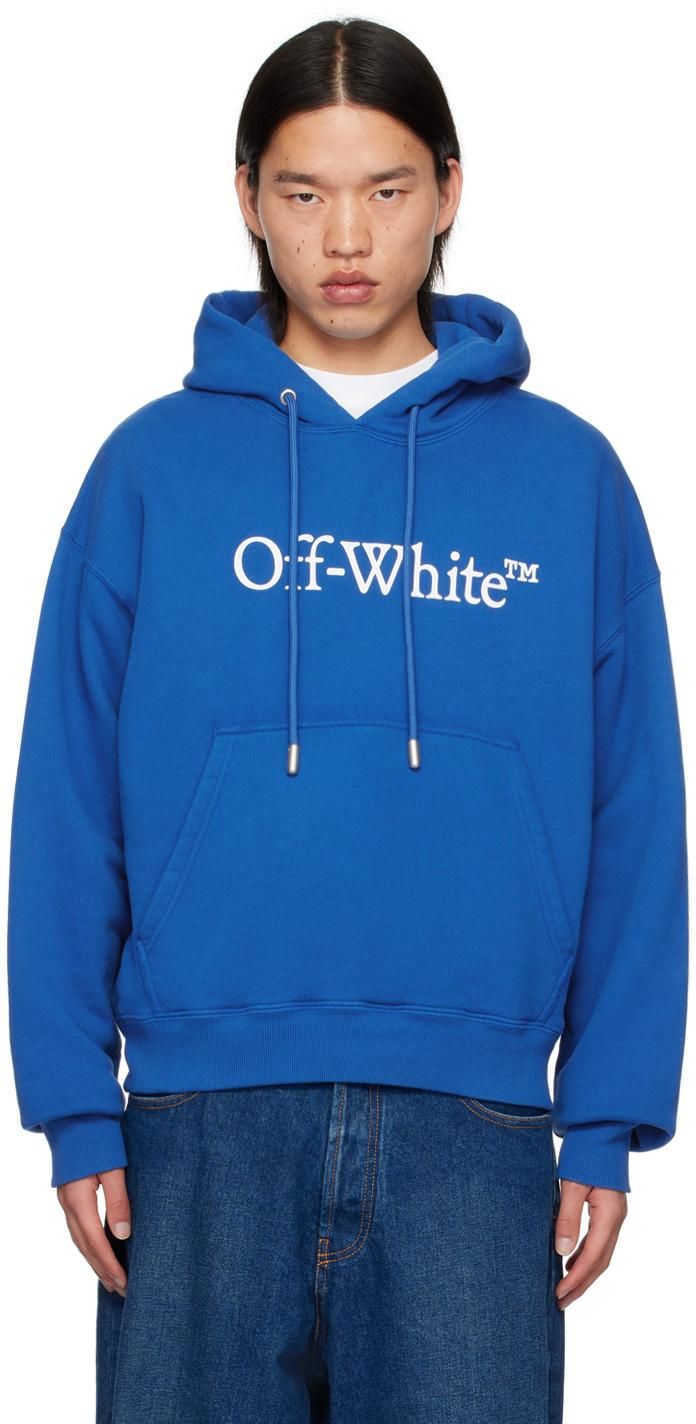 関税送料込【Off-White】Wave Off Boxy Hoodie パーカー ブルー Blue Off-white Hoodies: Shop up to −72% | Stylight