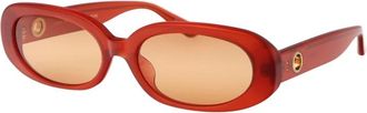 Linda Farrow Stijlvolle zonnebril voor Cara - Dames - Zonnebrillen - Veelkleurig - 59 MM - Accessoires
