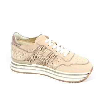 Hogan Perforated Suede Shoes