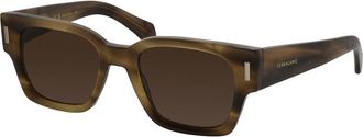 Ferragamo Mens SF 2010S 52mm Sunglasses