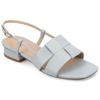 Journee Collection Women & apos;s Tabatha Medium and Wide Width Flat Sandals