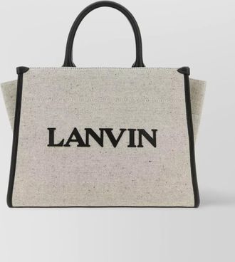 Lanvin small canvas shoulder bag