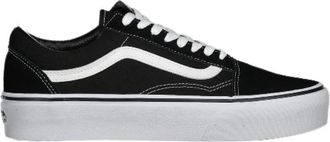 Vans Klassieke Platform Sneakers - Dames - Sneakers - Zwart - 36 1/2 EU - Schoenen