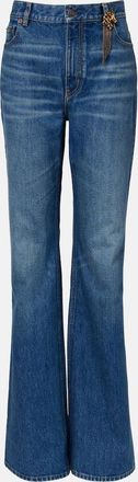 Chlo&eacute; Embellished straight jeans