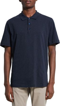 Theory Bron D. Cosmos Polo in Eclipse - B7H at Nordstrom, Size Xx-Large