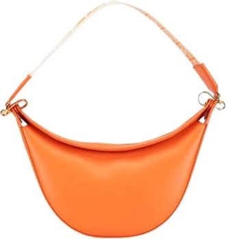 Loewe Pre-owned Luna Schoudertas - Dames - Vintage Schoudertas - Oranje - ONE Size - Leer - Vintage