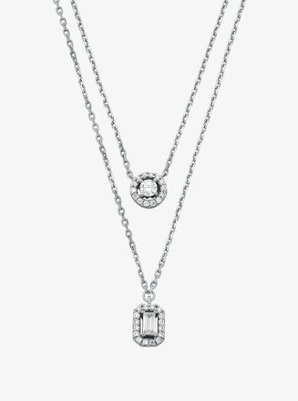 Michael Kors Precious Metal-Plated Double Layered Necklace