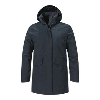 Sch&ouml;ffel Jassen - Dames - Mantels - Blauw - Maat: XL