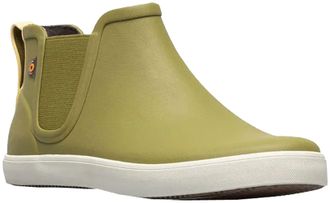 Bogs Womens Kicker Rain Chelea Waterproof Boot, Olive, 8