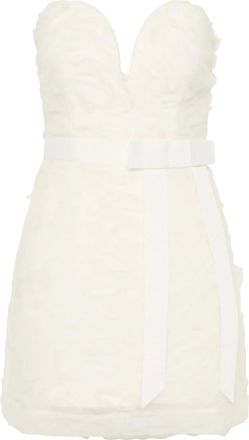 Rebecca Vallance Abito corto Willow - Bianco