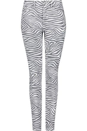 NYDJ Ami Skinny Jeans Print Premium Denim | Kenya Zebra