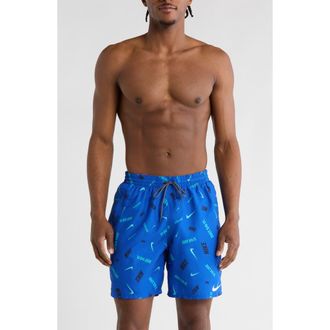 Nike 7-Inch Volley Shorts in Game Royal at Nordstrom Rack, Size X-Large