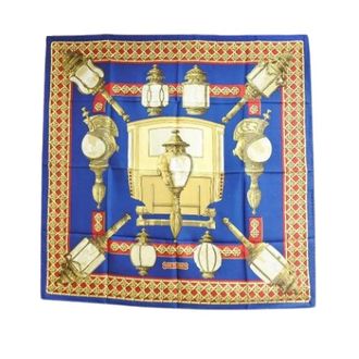Herm&egrave;s Pre-owned Scarves, female, Multicolor, Size: ONE SIZE Pre-owned Feux de Route Scarf