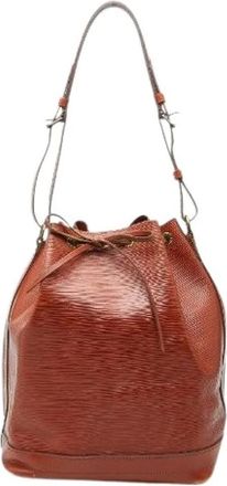 Louis Vuitton Pre-owned Bucket Bags, female, Brown, Size: ONE SIZE Pre-owned Epi Shoulder Bag