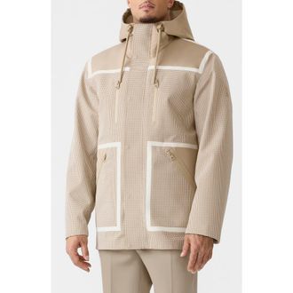 Mackage Foster-HT 3-in-1 Mixed Media Jacket in Light Camel-Cream at Nordstrom, Size 42